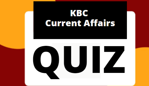 KBC Online Quiz | January 2022 current affairs quiz