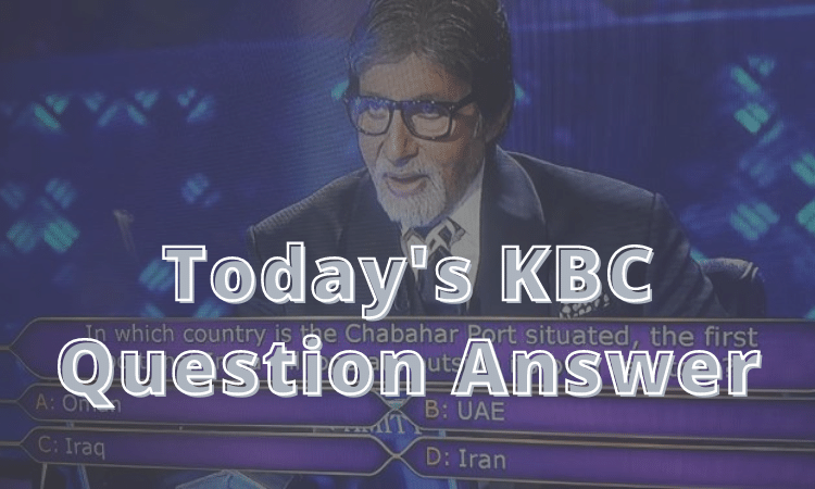 KBC question today