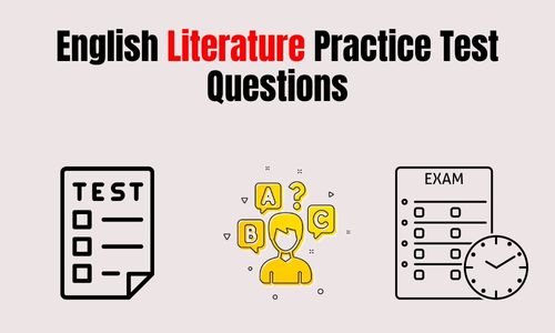 English Literature Practice Test Questions